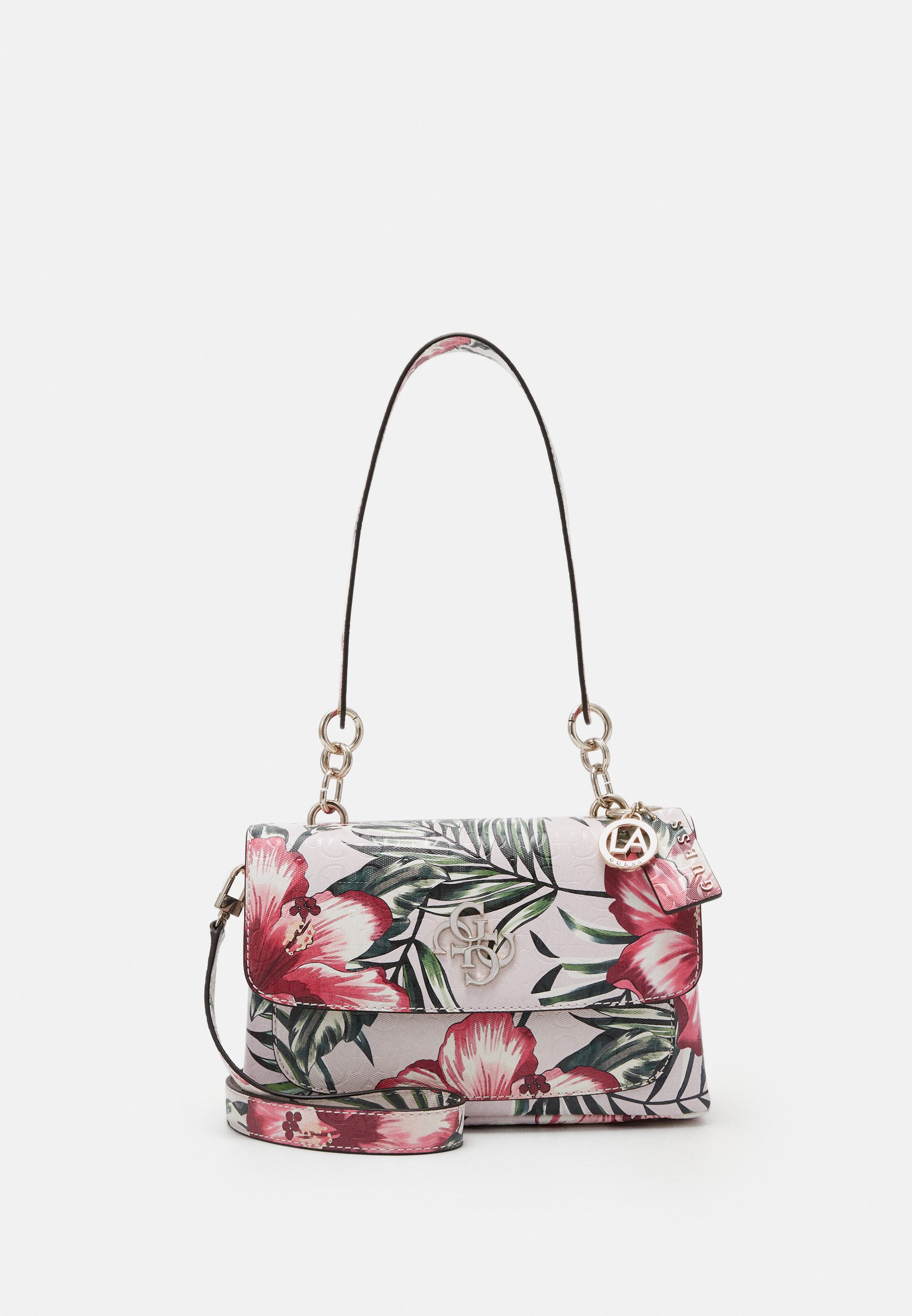 multi coloured shoulder bag