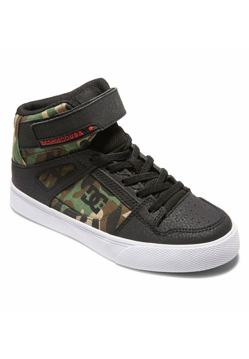 Kinder Sneaker low | DC Shoes Skateschuh black camo/schwarz meliert - VC97079 Kinder Sneaker low | DC Shoes Skateschuh black camo/schwarz meliert - VC97079