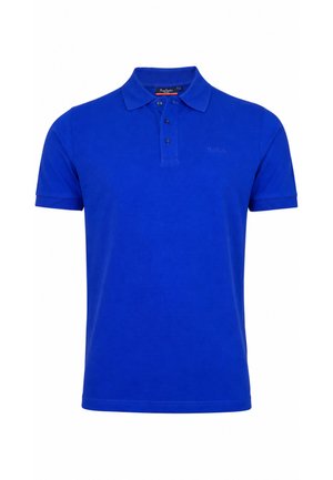 Pierre Cardin, PIERRE CARDIN POLOSHIRT KURZARMSHIRT MIT POLOKRAGEN - Polokošeľa - blau