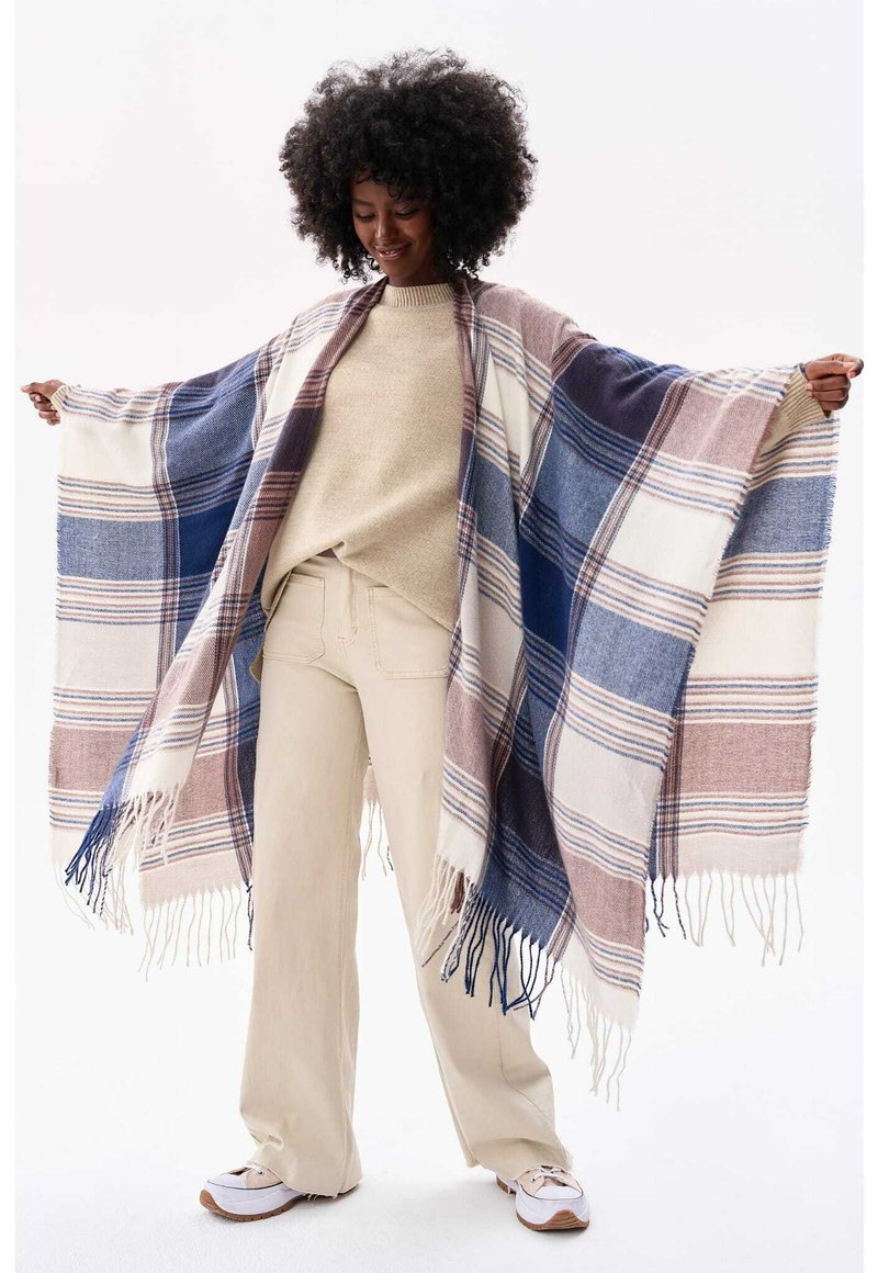 blue shadow - Ponczo