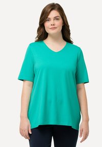 Ulla Popken GRANDES TAILLES - T-shirts basic - turquoise