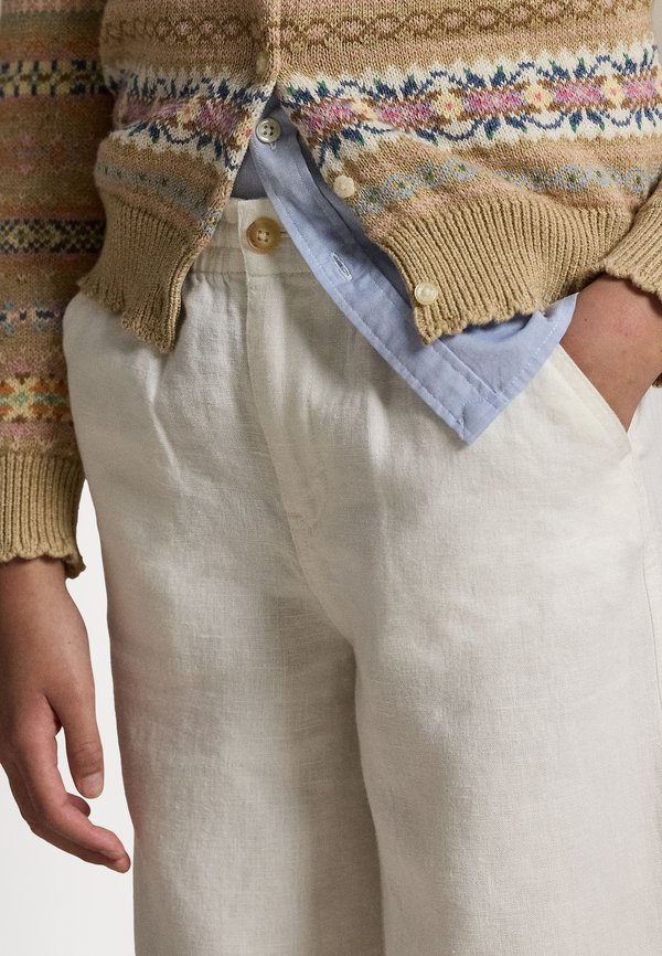 WIDE LEG LINEN PANT - Trousers3