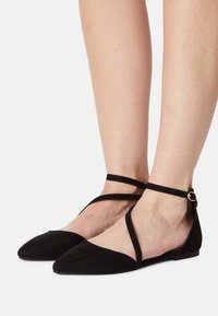 Anna Field Wide Fit - Balerini cu barete - black Imagine miniatură 1