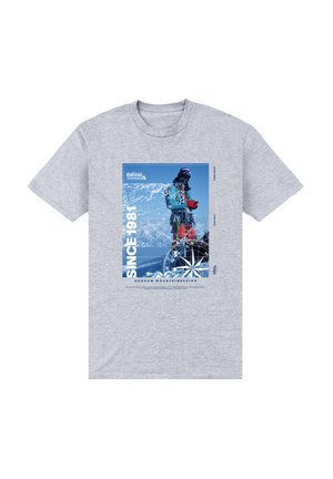 DURHAM MOUNTAINEERING - T-shirt print - light heather