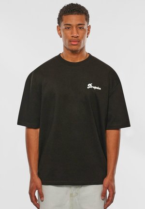 OVERSIZE  - T-shirt imprimé - black