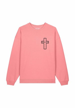KARMA EMBROIDERY UNISEX  - Sweatshirt - pink