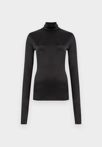FITTED TURTLENECK - Langærmet T-shirt - black