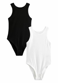 2 PACK-REGULAR FIT - Body - black white