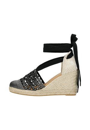 Lace-up heels - black r