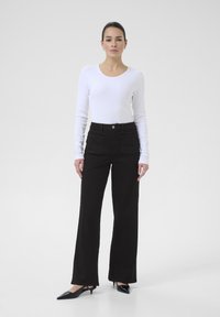 Kaffe Flared Jeans - black deep