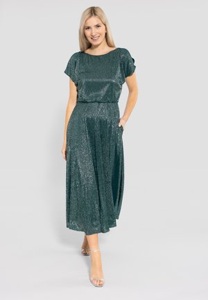 AUS FOLIERTEM - Cocktail dress / Party dress - dark green