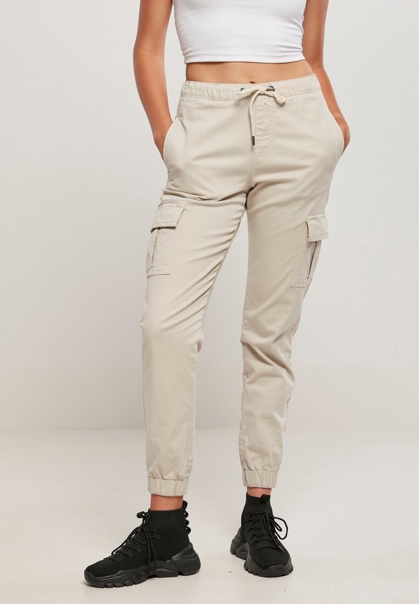 HIGH WAIST COMFORT - Cargohose - softseagrass