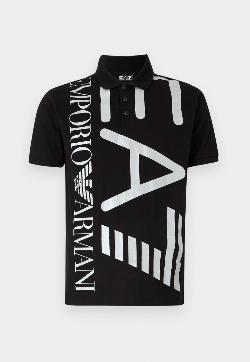 EA7 Emporio Armani Poloshirt zwart EA7 Emporio Armani Poloshirt zwart