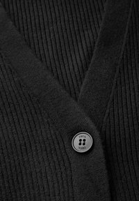 Cecil MIT STRUKTUR - Strickjacke - schwarz