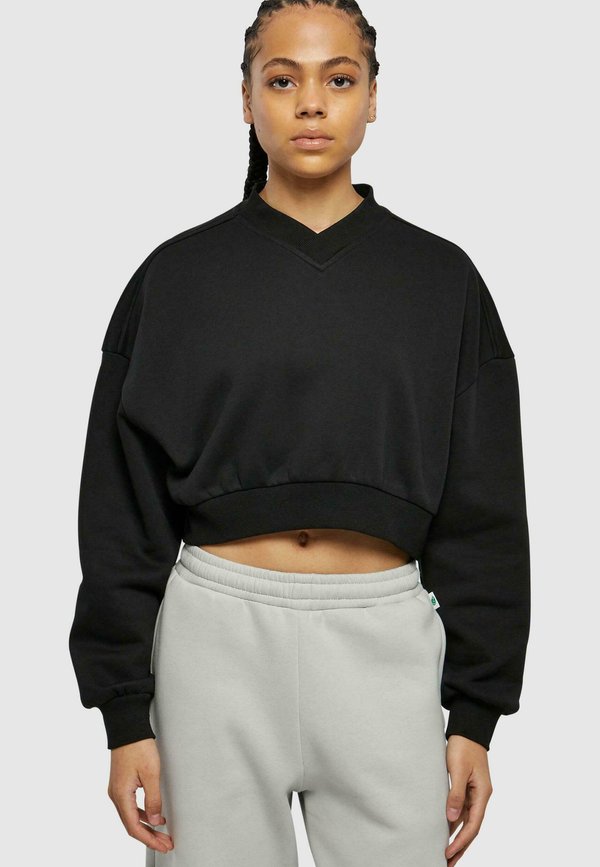 CROPPED V-NECK - Sweatshirt