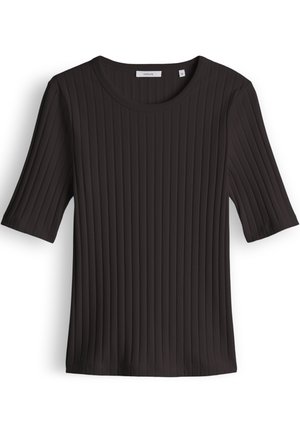 OPUS, SLIM CLEAN FIT - T-shirt basic - affogato