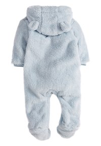 Next BLUE COSY FLEECE BEAR PRAMSUIT (0MTHS-2YRS) - Kezeslábas - blue