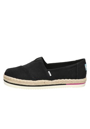 TOMS ALPARGATE  ROPE - Espadrilles - zwart