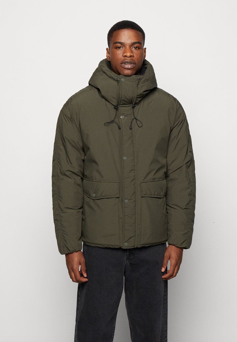 Abercrombie & Fitch CLOUD JACKET Winter coat olive Zalando.co.uk