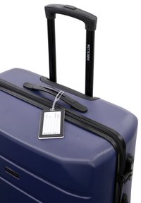 WITTCHEN LUGGAGE SET WITH WASH BAG AND TAG FROM ABS - Valise à roulettes - dark blue