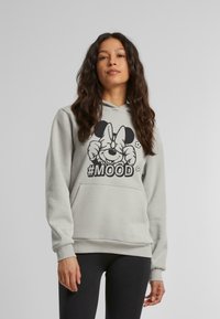 Merchcode MINNIE MOUSE MOOD FLUFFY HOODY - Hoodie - lightasphalt