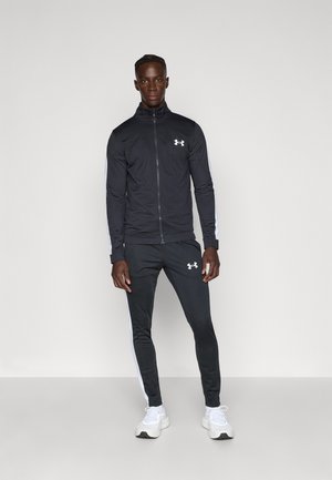 Under Armour, RIVAL KNIT - Verryttelypuku - black