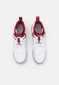 Jordan SPIZIKE UNISEX - Baskets basses - white/team red/wolf grey/anthracite
