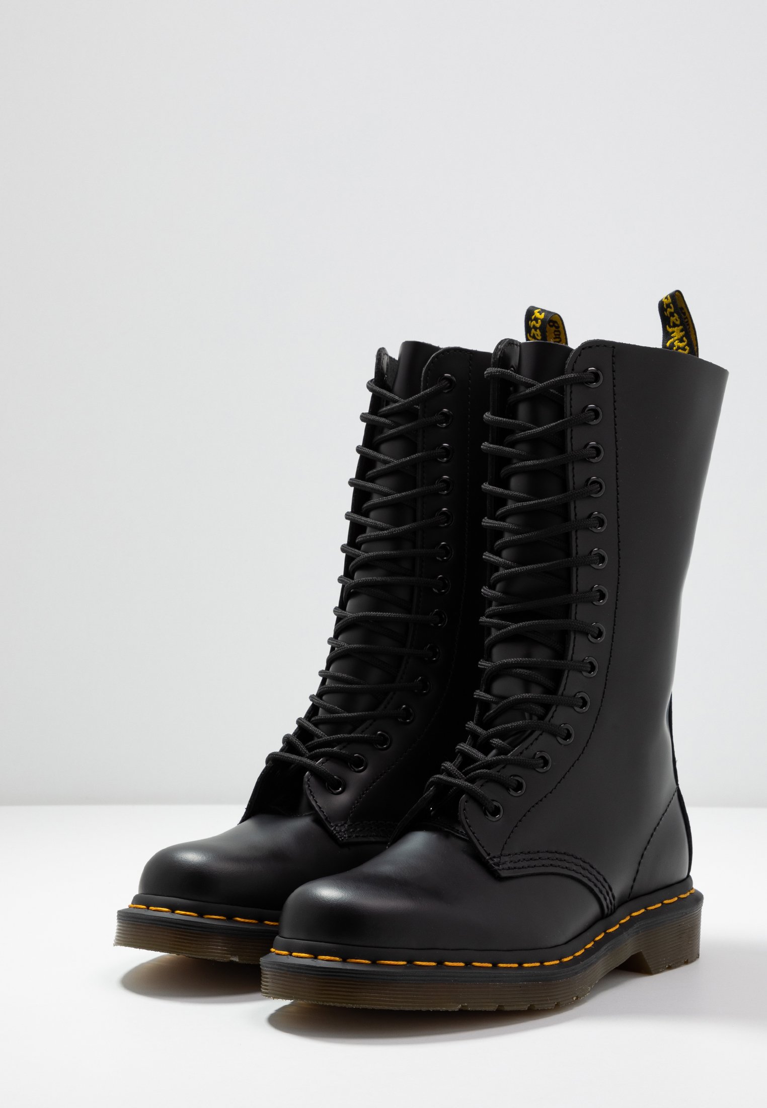 Dr. Martens 1914 - Botas con cordones - black smooth/negro - Zalando.es