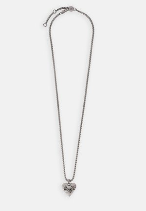 HEART PENDANT NECKLACE UNISEX - Ogrlica - silver-coloured