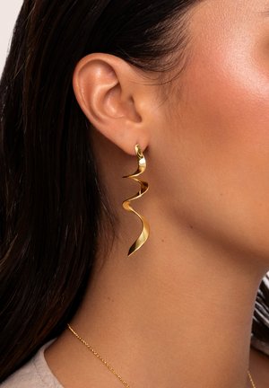Singularu CURL - Boucles d'oreilles - gold coloured