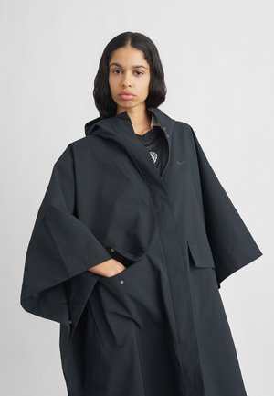 TAILORED PONCHO - Ogrinjalo - black/anthracite