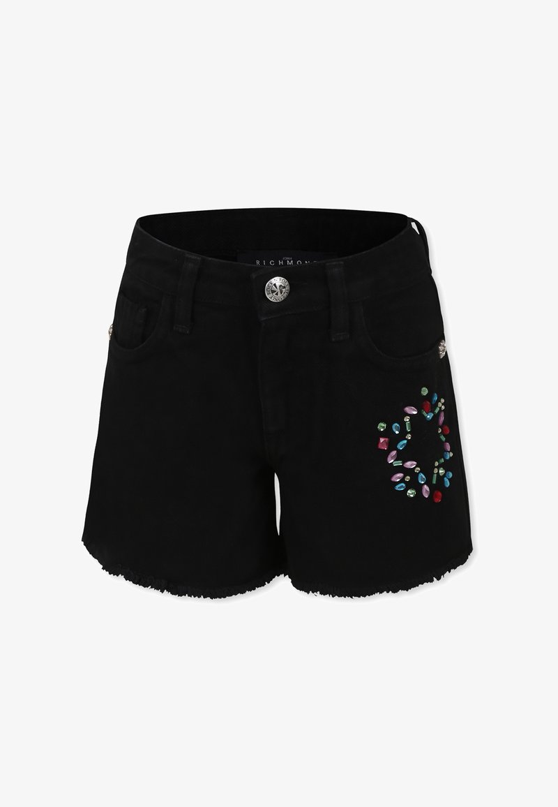 Richmond Shorts vaqueros - black