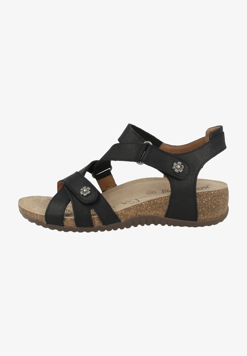 Josef Seibel NATALYA  - Sandales compensées - black