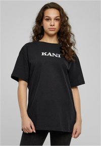 Karl Kani SMALL RETRO OS TEE - Tričko s potlačou - black