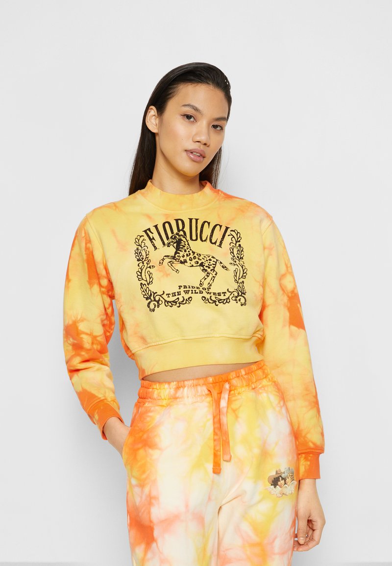 Damen Kleider | Fiorucci PRIDE OF THE WILD WEST CROP Sweatshirt multi/orange - MB73101 Damen Kleider | Fiorucci PRIDE OF THE WILD WEST CROP Sweatshirt multi/orange - MB73101
