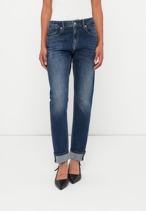Jeans Straight Leg - dark-blue denim