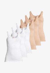 Non selezionato, weiß beige