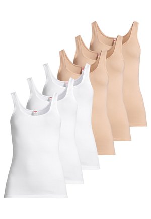Maglietta intima - weiß   beige
