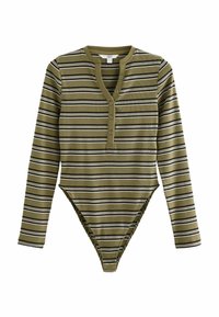 Unselected, khaki green stripe