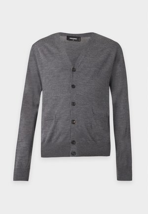 Dsquared2, UPSIDE DOWN CARDIGAN - Strickjacke - grey
