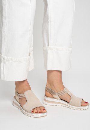 ara Keilsandalette - beach sand