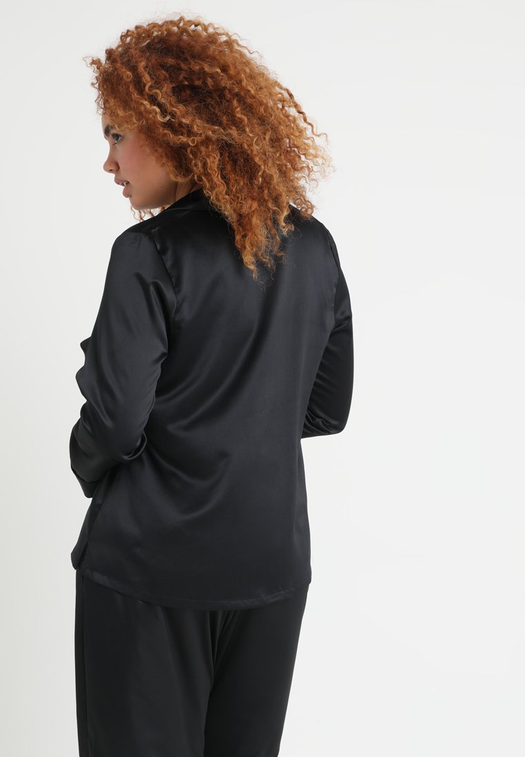 Savage X Fenty Plus Pajama Pyjamashirt Black Zwart Zalando Nl Savage X Fenty Plus Pajama Pyjamashirt Black Zwart Zalando Nl