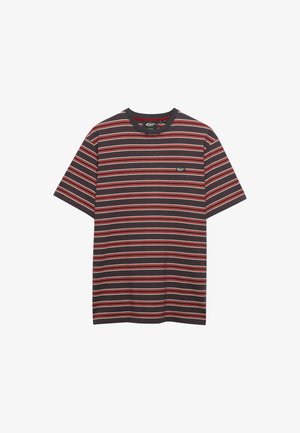 Superdry & Co, SUPERDRY OVERSIZED STRIPE T-SHIRT.. - T-shirt imprimé - red stripe