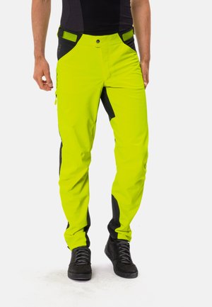 QIMSA - Pantalons outdoor - yellow/black