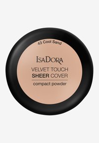 IsaDora VELVET TOUCH SHEER COVER COMPACT POWDER - Powder - cool sand