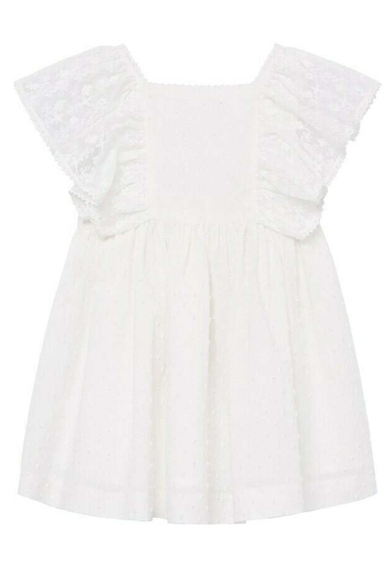 Mango Aldara Cocktailkleid Festliches Kleid Cremeweiss Weiss Zalando De 