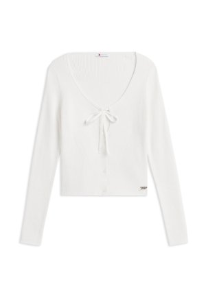 Tommy Jeans, Ζακέτα - off-white
