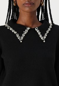 VILA VIPEARL O NECK  - Džemperis - black