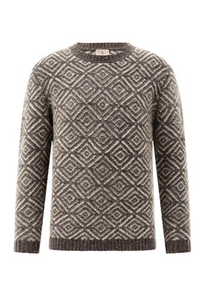 BARDO - Strickpullover - braun