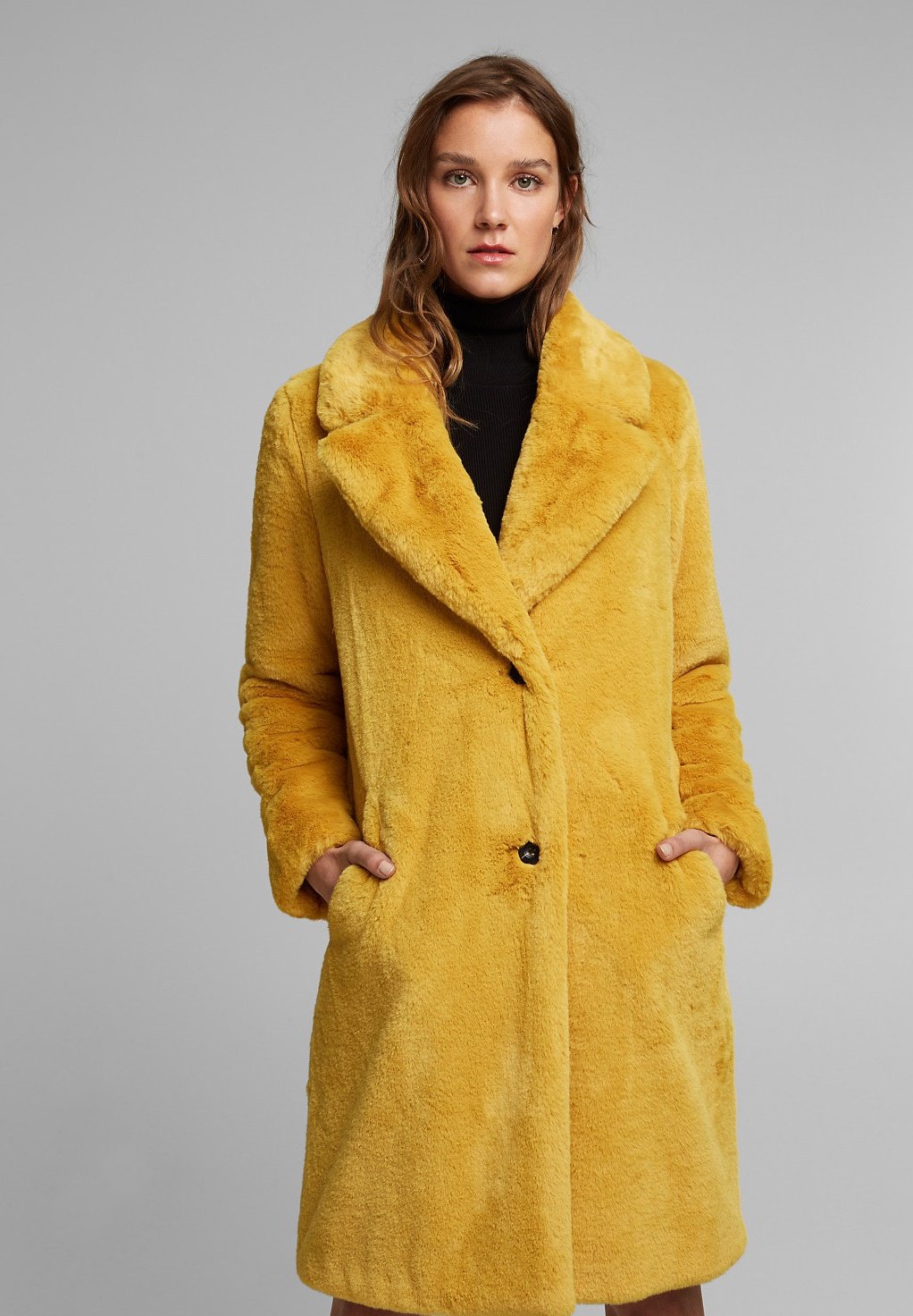 Winterjas dusty yellow Winterjas dusty yellow